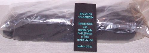 1000 FASHION Care LABELS! 85% Cottn -%15 Lycra. WW. Sew-In.BLK/Slv Lettering.NEW