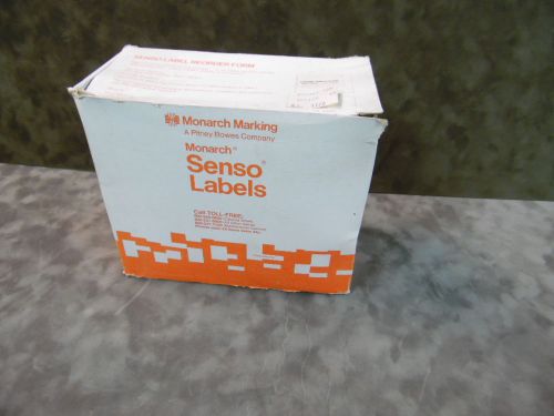 Monarch Marking Senso Pricemarkers 1155 &amp; 1170 Labels 14 rolls and ink roller