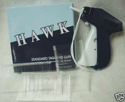 Hawk Tagging Gun &amp; (3) 2&#034; Fasteners (50 Each Strip=150)