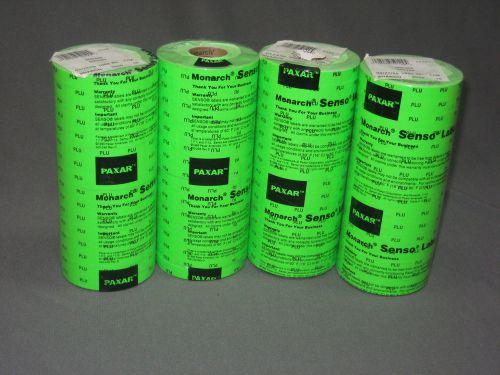 Monarch 1110 Green PLU Price Labels 4 Sleeves