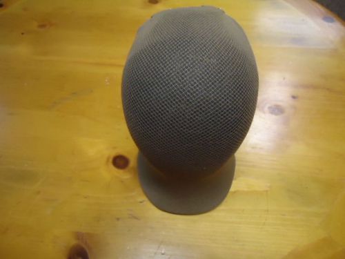 Two (2) 10&#034;H Flesh tone Mesh Wide Base Mannequin Head Forms