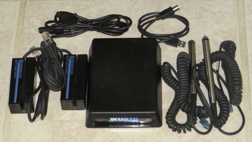 Worth data p22 decoder + 2 magstripe readers + 2 laser wands + bonus usb/y-cable for sale
