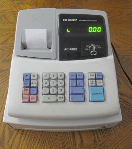 SHARP CASH REGISTER XE-A102