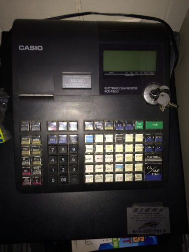 casio cash register PCR-T2100