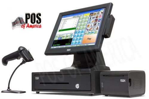 Corner store pos retail all-in-one station complete point of sales system new for sale