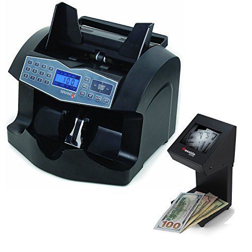 Cassida Advantec 75U Ultraviolet Currency Counter with IR Conterfeit Detector