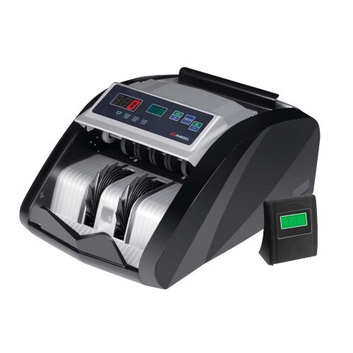 Bill Counter UV Counterfeit Detection Banks Currency Cash Money Counting Machine