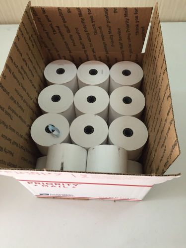 2-1/4&#034; x 230&#039; THERMAL PoS PAPER - 23 NEW RLS *USA MADE*