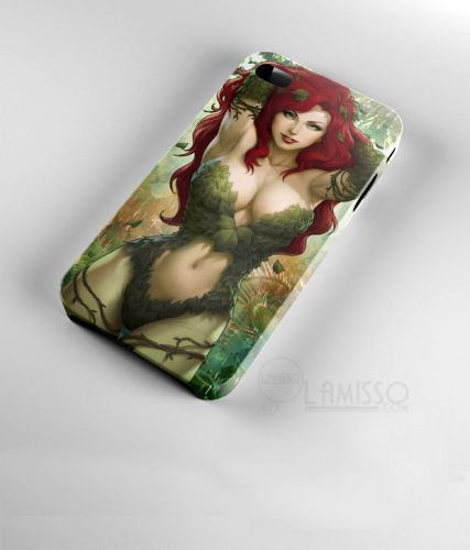 New Design Poison Ivy Batman Comics Sexy Villain 3D iPhone Case Cover