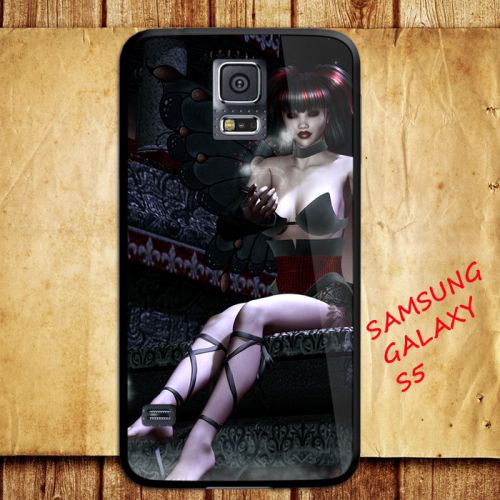 iPhone and Samsung Galaxy - Gothic Girl Fairy Fantasy Cartoon Beautiful - Case