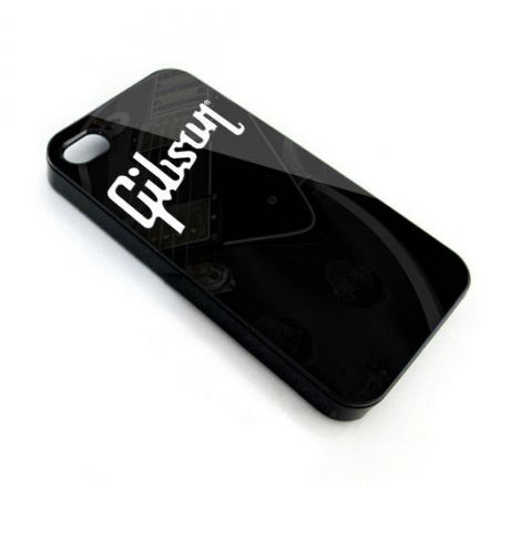 Gibson Guitar  Logo iPhone Case Cover Hard Plastic DT21
