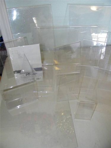 Lot of 18 Acrylic Lucite Photo Frames Display Frame Store 11814