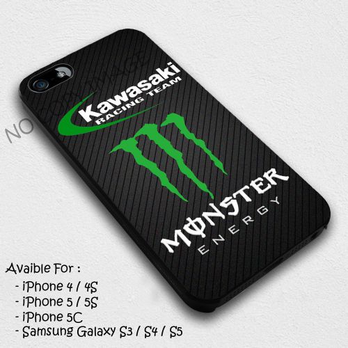 Kawasaki Monster Racing Motorcycle Logo iPhone Case 5c 5s 5 4 4s 6 6 plus Cover