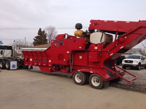 2011 rotochopper mp-2 horizontal grinder / colorizer for sale