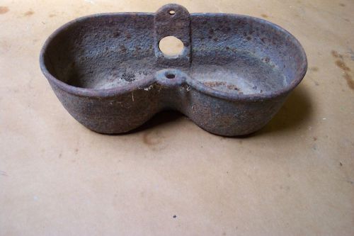 VERY OLD HOG WATERER WATERING BOWL