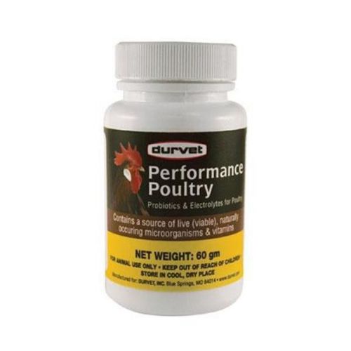 Performance Poultry Vitamins Electrolytes Probiotics Water 60gm Makes 60 gallons