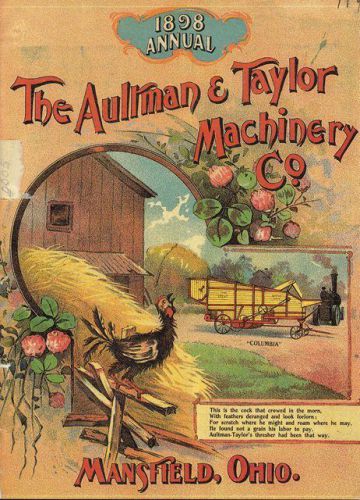 6 Reprint Aultman Catalogues: 1893, 1898, 1918, 1920 and 2 1920ca. 15-30 tractor