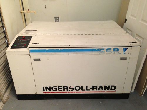 Ingersoll rand - ssr-ep30u - 30 hp rotary screw air compressor 129cfm 125 psig for sale