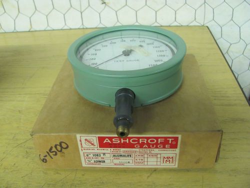 Ashcroft 1082H Test Gauge 1500 lbs. Pressure