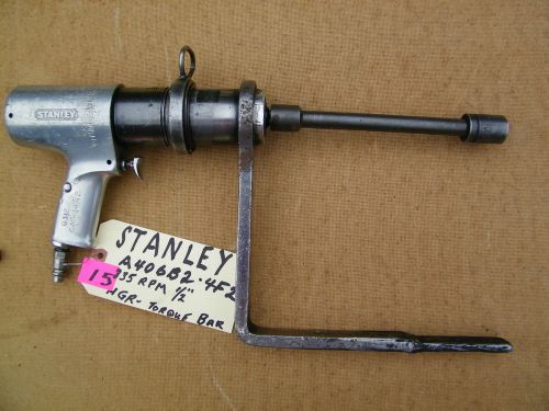 Stanley - pistol wrench -pneumatic nutrunner-a40sb2-4f2, 1/2&#034; used for sale