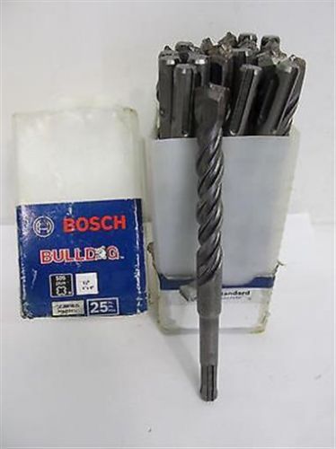 Bosch HCFC2081B25, 1/2&#034; x 4&#034; x 6&#034;m, SDS Plus Bulldog Hammer Drill Bits -25 pk