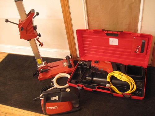 Hilti Core Drill Model DD 150 U With Stand &amp; Pump USED ONCE WORLDWIDE SHIPPING