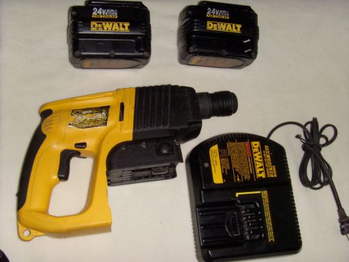 DeWalt DW004 24v hammer drill with 2 batteries and charger DW0246 DW0242