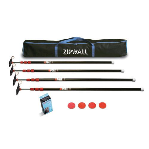 Zipwall zippole 4 pack zp4 *new* for sale