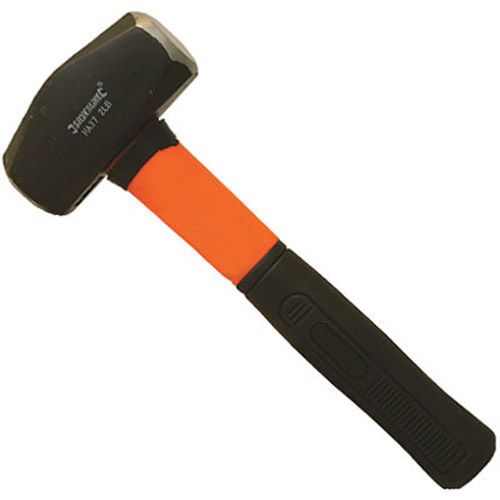 Silverline Fibreglass 2lb Lump Hammer With Hi-Grip Handle - NEW WITH WARRANTY