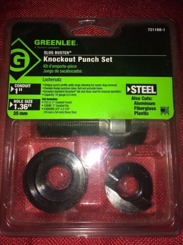 Greenlee 1&#034; Knockout Punch Set 7211BB-1 *NEW*