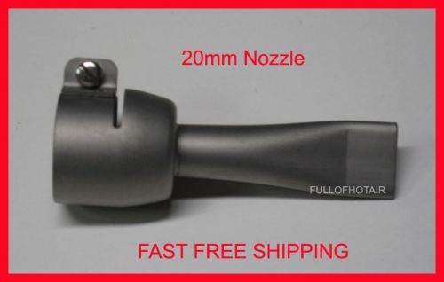20mm nozzle for Leister Triac BAK Rion Cadillac hot air roof tools FREE SHIPPING