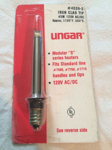 Ungar iron clad tip modular &#034;s&#034; standard line weller for sale