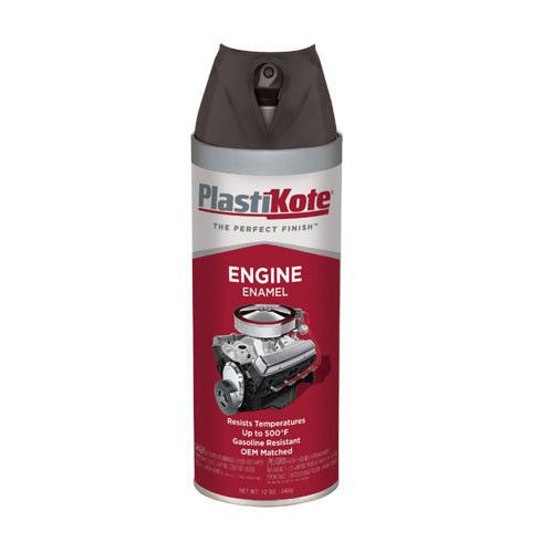 Plasti-Kote Engine Enamel: Universal Black Item# 203 (1 case - 6 cans)