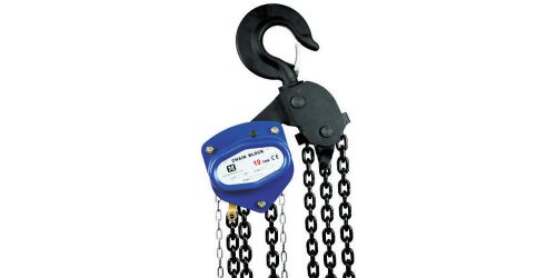 ME 10 Ton Chain Block Chain Hoist 20 Foot Lift, CBLK10T20L