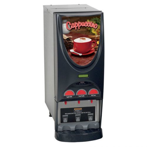 Bunn iMIX-3 PC Powdered Cappuccino Dispenser w/ 3 Hoppers Portion Control