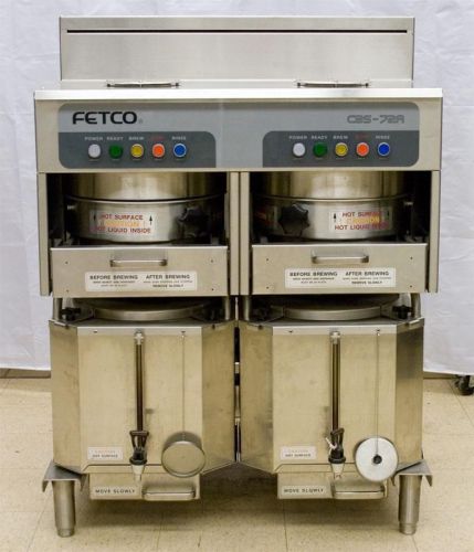 FETCO CBS-72A 12 Gal Commercial Twin Coffee Brewing System-Used