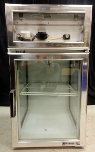 Beverage-air single glass door countertop refrigerated merchandiser  free ship&#039;n for sale