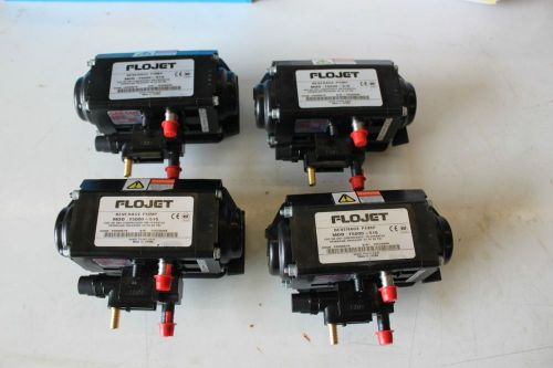 4 new flojet t5000 bib beverage pumps co2 operated good for coke for sale