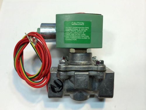 ASCO Red-Hat gas solenoid valve. 8215G030  .3/4 NPT 120V