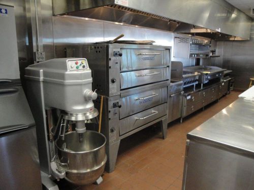 Bakers pride 3151  series double natural gas oven for sale