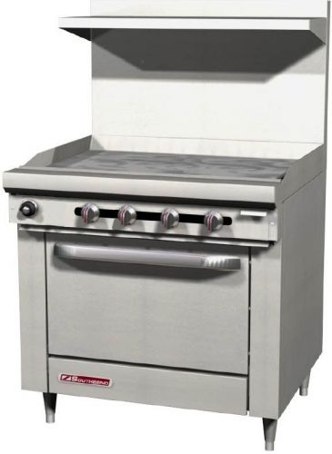 Southbend 36&#034; gas range,36&#034; griddle with standard oven s36d-3g for sale