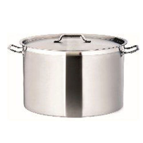 NEW COMMERCIAL 24L STAINLESS STEEL 36CM STOCK POT CHEF QUALITY WIDE SAUCEPAN