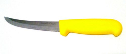 Columbia Cutlery 6&#034; Curved &amp; Stiff  Yellow Boning/Fillet Knife - new &amp; sharp!!