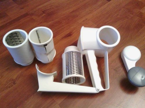 KITCHEN COLLECTION LARGE CAPACITY HAND HELD GRATER NEW OTHER FAST CALC SHIPPING