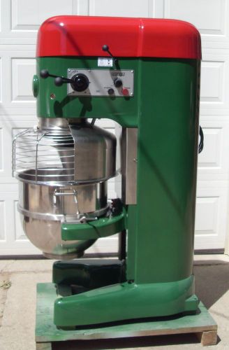 Hobart 80 qt  Mixer with Guard, new  bowl, paddle, dough hook &amp; whip M802
