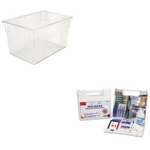 KITFAO223URCP3301CLE - Value Kit - Rubbermaid-Clear Food Boxes; 21 1/2 Gallon 18
