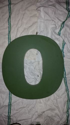 Exterior Sign Letter &#034;O&#034;