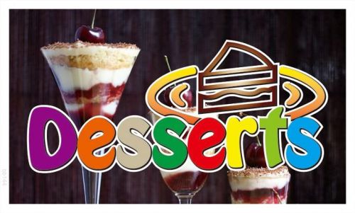 Bb144 desserts cafe banner sign for sale
