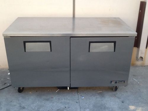 TRUE TUC-60 UNDER COUNTER REFRIGERATOR, USED, TESTED, WORKS GR8!!!