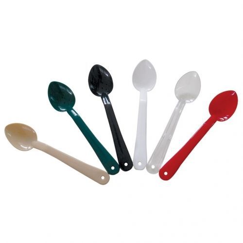 PLSS211 13&#034; Solid Serving Spoon - 1 DOZ Red
